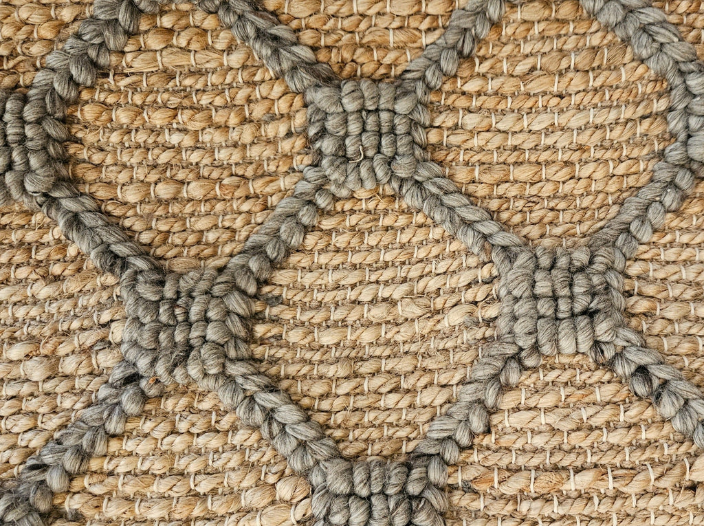Brazil Grey Hand-woven Jute Carpet