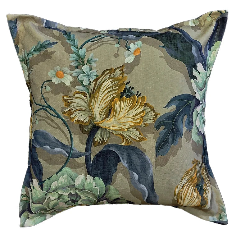 Flowery Cushion 60 x 60 cm