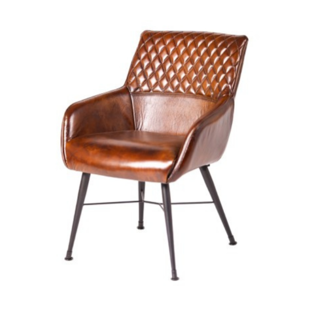 63x65x86cm Occasional Leather Chair