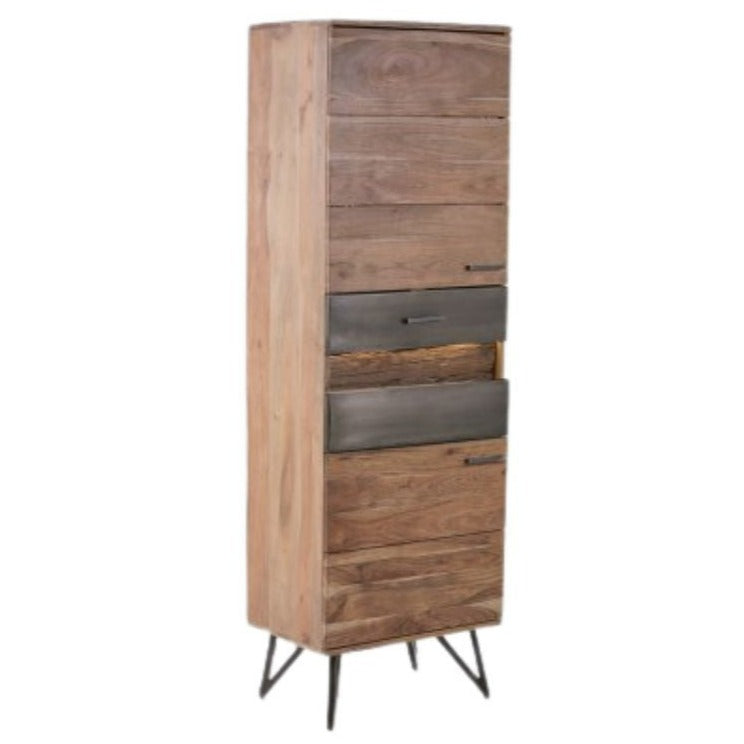 InHabit 2 Door and 1 Drawer Tall Cabinet