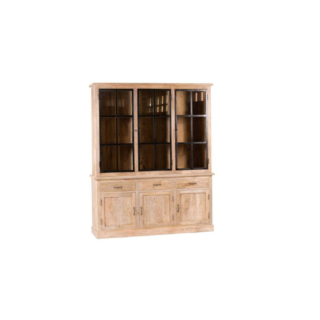 InHabit Display Cabinet Natural Wood