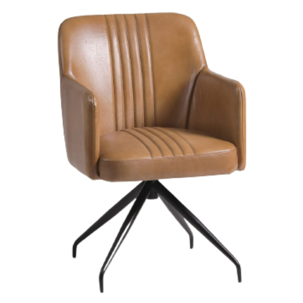 InHabit Leather Chair 86cm